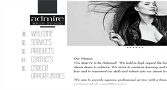 Desktop Screenshot of admirehairstudio.com